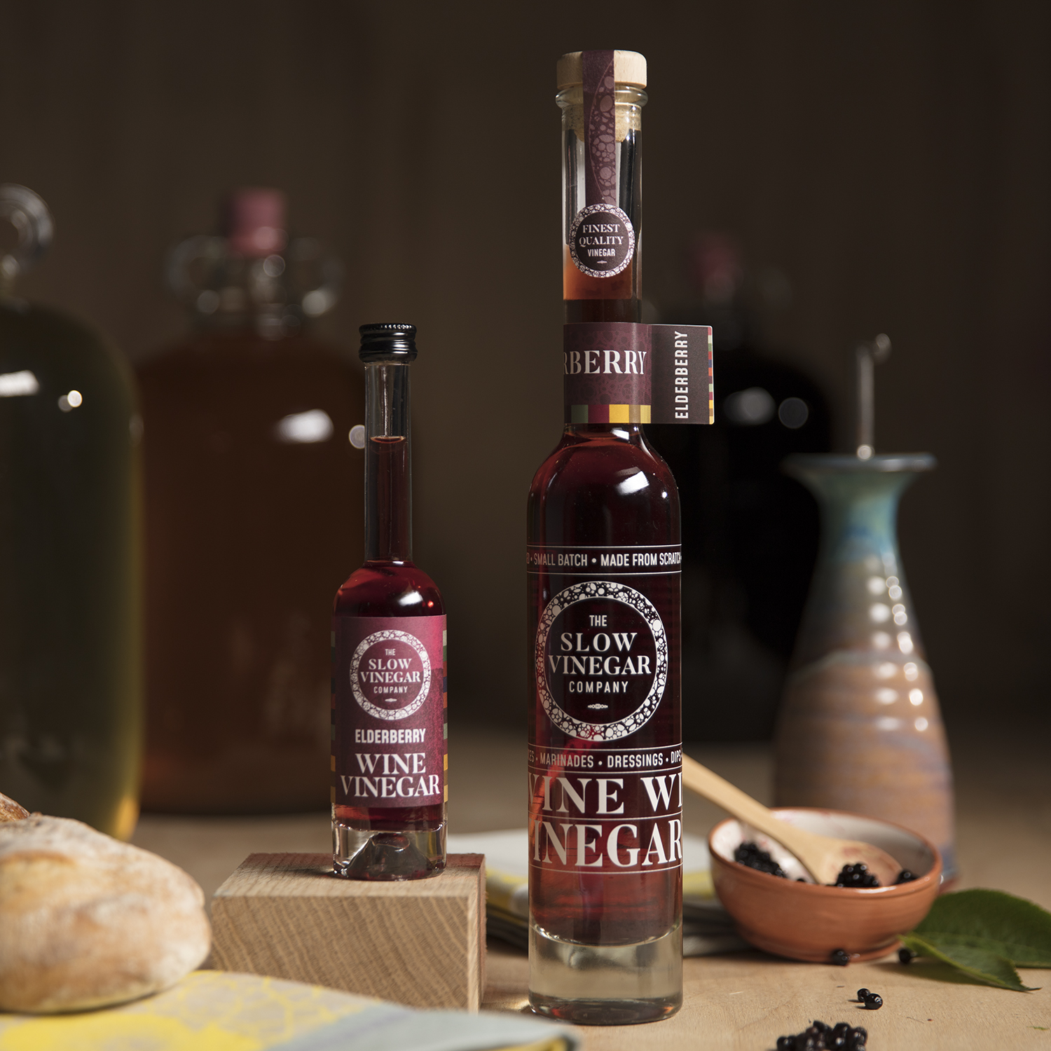 Elderberry Wine Vinegar