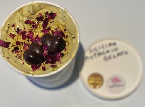 Sicilian Pistachio(chocolate Hearts not included)